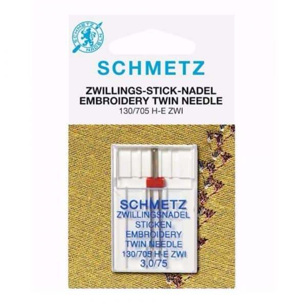 Schmetz - Borduren Tweelingnaald 3,0-75 130 705EZWI 3.0 75